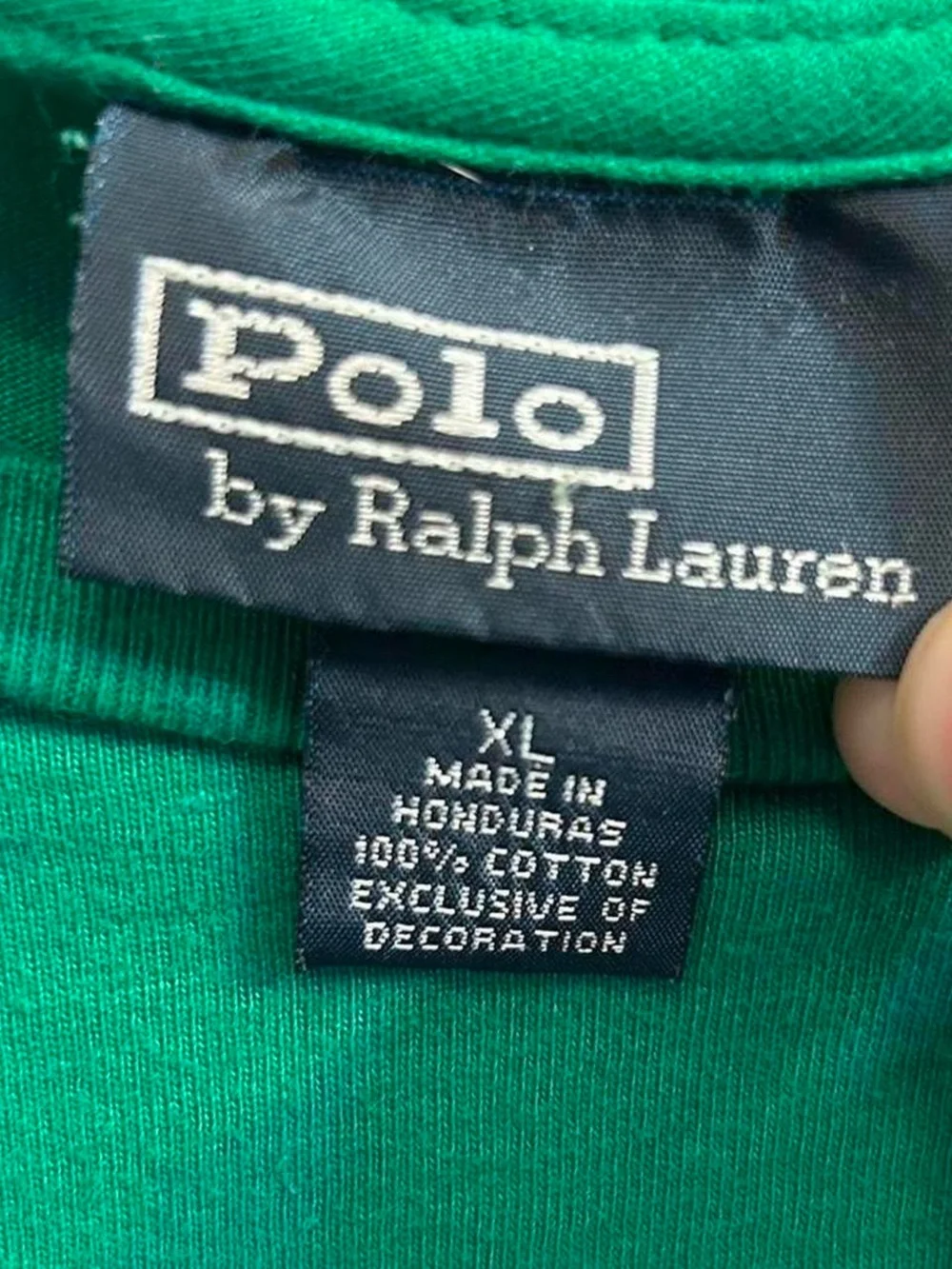 Green Polo Ralph Lauren long sleeve shirt